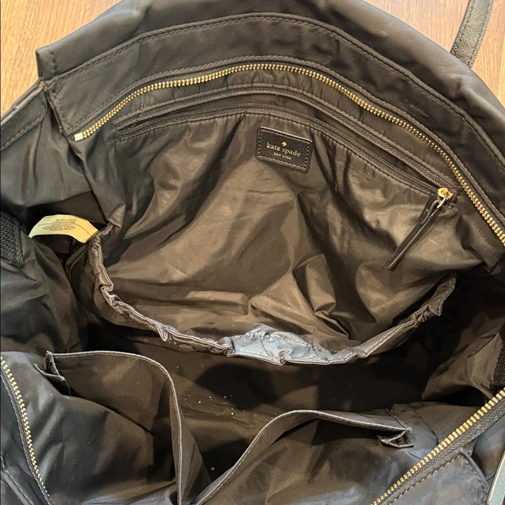 Kate Spade Black Baby Bag